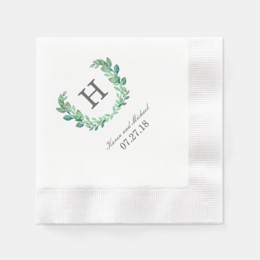 Natural Kreath Custom Napkins Serviette (Vorderseite)