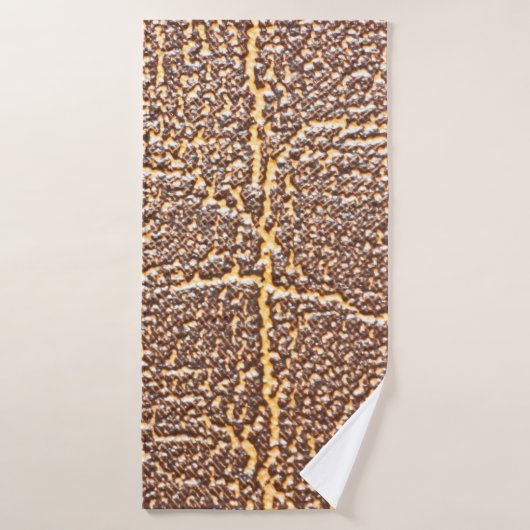 Natural leather book cover texture abstract, aged, badehandtuch (Badehandtuch)