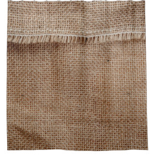 Natural line textur backgroundcoffee, sack, abstr duschvorhang