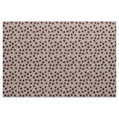 Natural Linen LoveBug Ladybug Illustration Muster Stoff (Yard (91,4 cm))