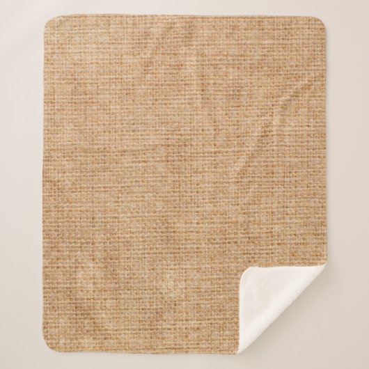 Natural linen texture as backgroundbagging, beige, sherpadecke (Vorderseite)