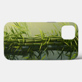 Natural Lucky Bamboo Case-Mate iPhone Hülle (Rückseite (Horizontal))