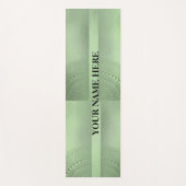 Natural Mandala Floral Yogamatte (Vorderseite)