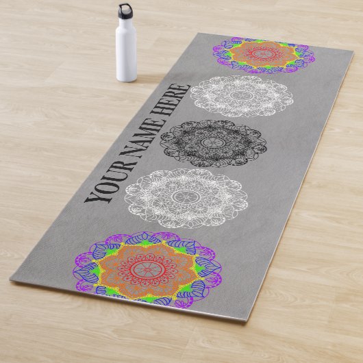 Natural Mandala Floral Yogamatte (Beispiel)