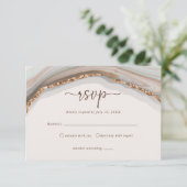 Natural Marble Agate UAWG Enclosure Card Begleitkarte (Stehend Vorderseite)