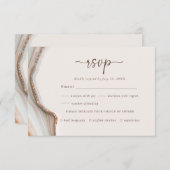 Natural Marble Agate UAWG Enclosure Card Begleitkarte (Vorne/Hinten)