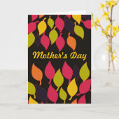 NATURAL Mother Day Card Karte (Gelbe Blume)