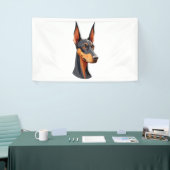 Natural Oar Doberman Banner (Messeveranstaltung)