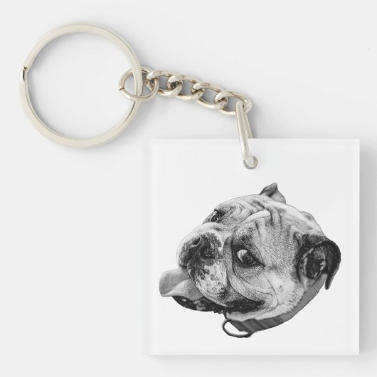 Natural Pet Token Schlüsselanhänger (Vorderseite)