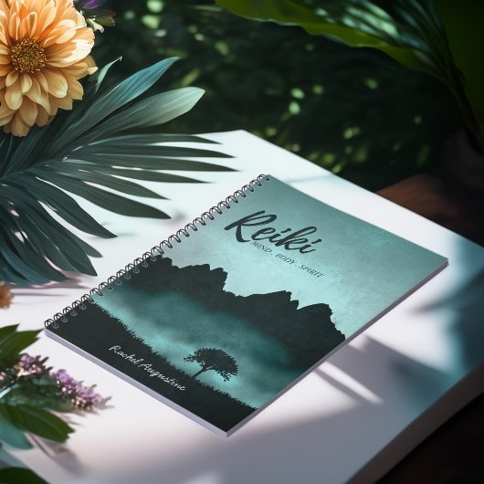 Natural Reiki Master and Yoga Mediation Instructor Notizblock