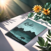 Natural Reiki Master and Yoga Mediation Instructor Notizblock