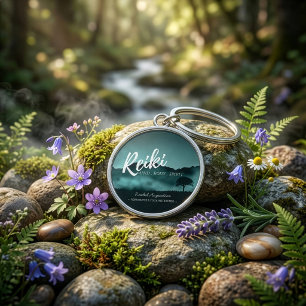 Natural Reiki Master and Yoga Mediation Instructor Schlüsselanhänger