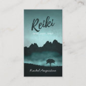 Natural Reiki Master and Yoga Mediation Instructor Visitenkarte (Vorderseite)