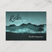 Natural Reiki Master & Yoga Instructor Ernennung Terminkarte (Vorderseite)