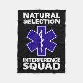 Natural Selection Interference Squad Paramedic Fun Fleecedecke (Vorderseite)