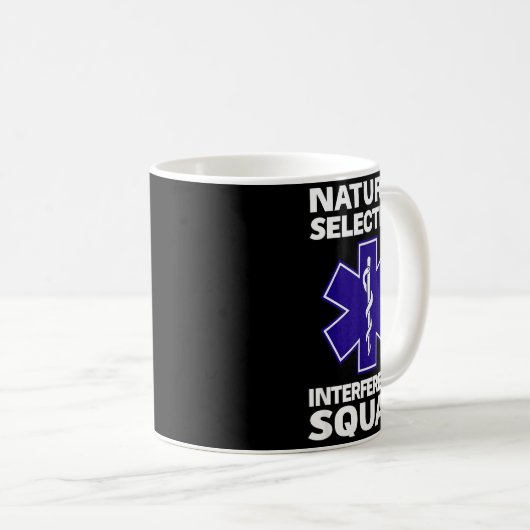 Natural Selection Interference Squad Paramedic Fun Kaffeetasse (VorderseiteRechts)