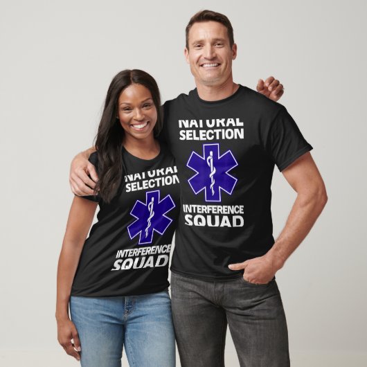Natural Selection Interference Squad Paramedic Fun T-Shirt (Unisex)