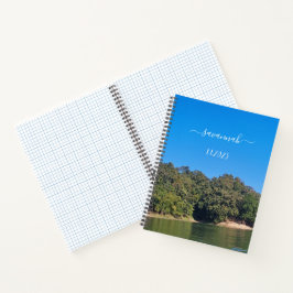 Natural Sky View Spiral Notebook Notizblock