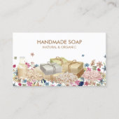 Natural Soap Floral Visitenkarte (Vorderseite)