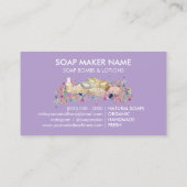 Natural Soaps lilac Visitenkarte (Rückseite)