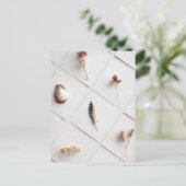 Natural Specimen Collection Minimalist Postkarte (Stehend Vorderseite)