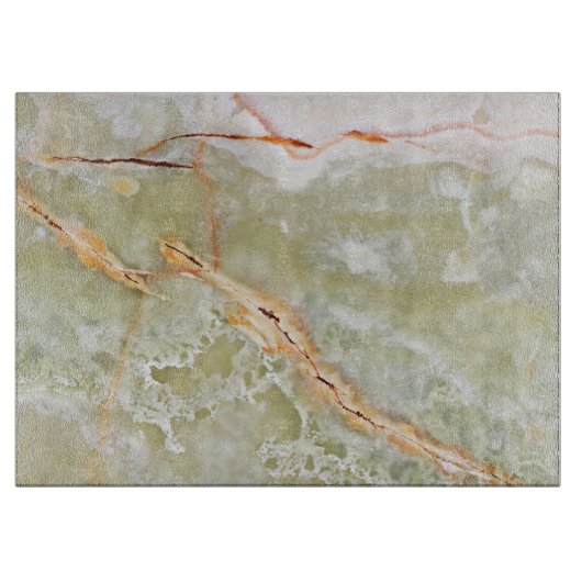Natural Stone Muster Glass Cutting Board Schneidebrett (Vorderseite)