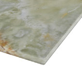 Natural Stone Muster Glass Cutting Board Schneidebrett (Ecke)