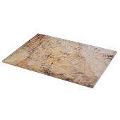 Natural Stone Muster Glass Cutting Board Schneidebrett (Ecke)