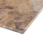 Natural Stone Muster Glass Cutting Board Schneidebrett (Ecke)