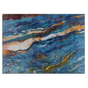 Natural Stone Muster Glass Cutting Board Schneidebrett