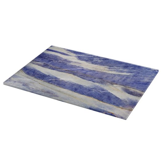 Natural Stone Muster Glass Cutting Board Schneidebrett (Ecke)
