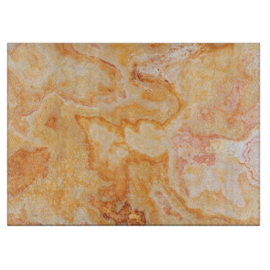 Natural Stone Muster Glass Cutting Board Schneidebrett (Vorderseite)