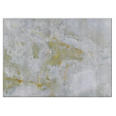 Natural Stone Muster Glass Cutting Board Schneidebrett (Vorderseite)