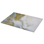 Natural Stone Muster Glass Cutting Board Schneidebrett (Ecke)