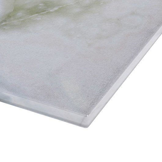 Natural Stone Muster Glass Cutting Board Schneidebrett (Ecke)