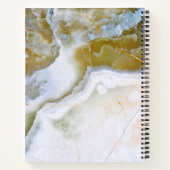Natural Stone Muster Spiral Notebook Notizblock (Rückseite)