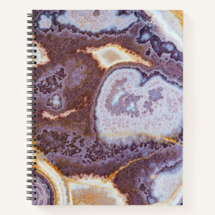 Natural Stone Muster Spiral Notebook Notizbuch