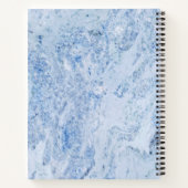 Natural Stone Muster Spiral Notebook Notizbuch (Rückseite)