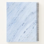 Natural Stone Muster Spiral Notebook Notizbuch (Rückseite)