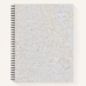 Natural Stone Muster Spiral Notebook Notizbuch (Vorderseite)