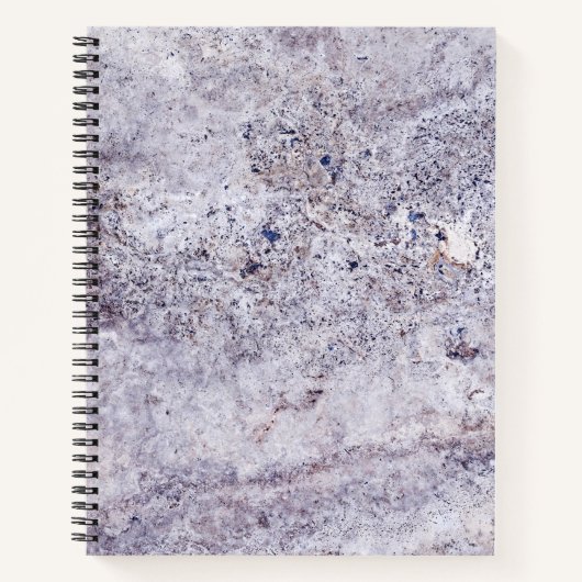 Natural Stone Muster Spiral Notebook Notizbuch (Vorderseite)