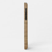 Natural Tan Sandstone Monogram Case-Mate iPhone Hülle (Hinten/Links)