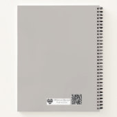 Natural Textured Fabric Notizblock (Rückseite)