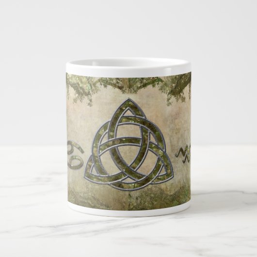 Natural Triquetra Jumbo-Tasse (Vorderseite)