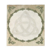 Natural Triquetra Notizblock (Vorderseite)