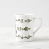 Natural Triquetra Porzellantasse (Rechts)