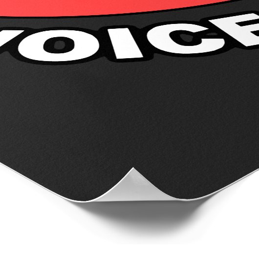 Natural Voice Recorder Poster (Ecke)