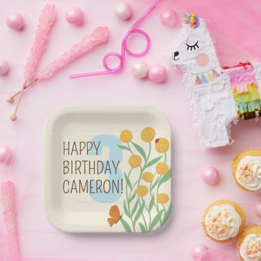 Natural Wonder Birthday Party Pappteller (Party)