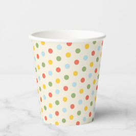Natural Wonder Polka Dot Pattern Pappbecher