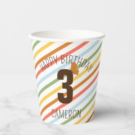 Natural Wonder Strip Geburtstagsparty Pappbecher